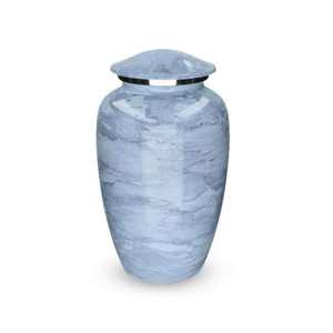 Northern Lights Landscape Metal <b>Urns</b> for Ashes Scenic Aurora Memorial Keepsake Metal <b>Urns</b> - Product Image 2