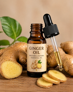 Sérum Huile Capillaire au Gingembre Anti-Chute, Nourrissant, Biologique, Naturel, Rafraîchissant, Végétalien, Soin du Cuir Chevelu, Marque Blanche - Product Image 3