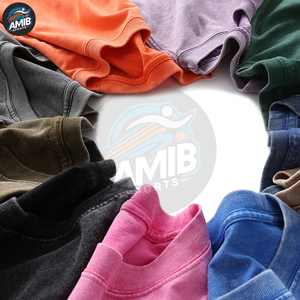 Camisetas de Hombre de Nuevo Estilo Oversize con Lavado Ácido, Tejido Resistente, Térmicas, de Color Liso, con el Mejor Diseño y Cuello Ringer - Product Image 5