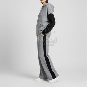 Conjuntos de chándal holgados de manga larga de buena calidad para mujer, ropa informal a la moda, chándal holgado para mujer adulta - Product Image 2