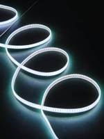 Bande lumineuse LED flexible en silicone pour piscine, 12V DC, 10W, remplie de résine souple, couleurs changeantes RGBW, étanche IP68, garantie 2 ans