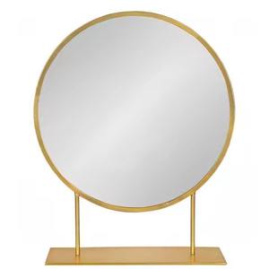 Espejo de mesa de metal con soporte, espejo de tocador para maquillaje, espejo cosmético para mesa de tocador y baño - Product Image 3