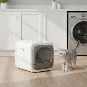 Sudex Tuya APP Control Smart Weighing Induction Cat Toilet Automatic Self-Cleaning Cat Litter Box Odor Control System WiFi - Product Image 2