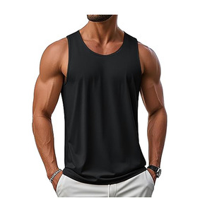 Men’s Sleeveless Gym Tank Top – Quick Dry Breathable Fitness Shirt – Lightweight Running Workout Vest for Training & Sports - Product Image 1