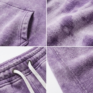 Clothing Manufacturers Custom Flared Pants Sweat Suit <b>Vintage</b> Acid Wash Sun Faded Puff Print 100% Cotton Jogging <b>Tracksuits</b> Men - Product Image 6