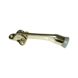 Butée de porte robuste en laiton à fixation au sol - Product Image 1