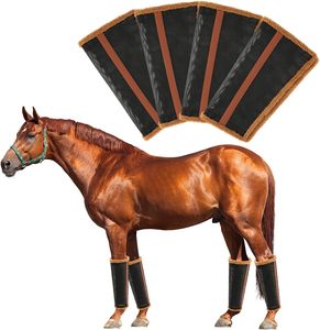 Premium Equestrian Fine Mesh Horse Fly <b>Boots</b> Breathable Leg Guards Tear Resistant Non Slip OEM Manufacturer Factory - Product Image 2