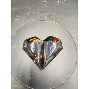 Ámbar Natural Indonesio, Diamante de 9 cm, Gema Suelta Pulida para Joyería y Manualidades, Uso Decorativo - Product Image 5