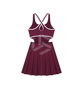 Fournisseur en gros de shorts de tennis respirants à séchage rapide imprimés en sérigraphie, uniformes de netball pour femmes, logo personnalisé, extensibles dans les 4 sens, 100% coton - Product Image 1