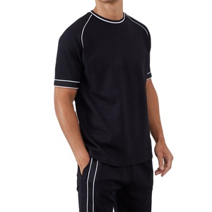 Wholesale <b>Joggers</b> Suits Casual Tracksuits Men Shorts 2 Piece Cotton Heavyweight Custom Embroidery Logo <b>Plus</b> <b>Size</b> Men'S <b>Sets</b> - Product Image 1