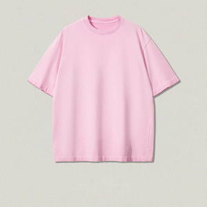 T-shirts pour hommes de haute qualité, grandes tailles, délavés à l'acide, colorés, épais, effet usé, délavés par le soleil, Fortleo - Product Image 5