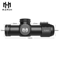 MARS HT 3X30 IR Illumination Portée Imagerie claire Et Optique Grand Angle Abordable LPVO Chasse Portée & Accessoires