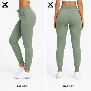 Women's Tapered <b>Slim</b> Fit Gym <b>Joggers</b> Custom OEM ODM Workout Sweatpants Premium Fitness Training Running Yoga Athletic Activewear - Product Image 2