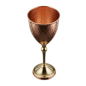 Copas de cóctel de cobre martillado hechas a mano de alta calidad, copas de cóctel de lujo con baño de cobre para hotel, bar y regalos premium. - Product Image 4