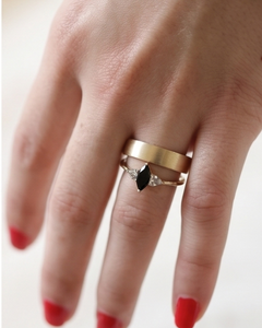 1.90 CT <b>Black</b> Marquise Cut Diamond IGI Certified Prong Set Rhodium Plated Luxury Engagement <b>Ring</b> 14K White Gold Wedding Band - Product Image 5