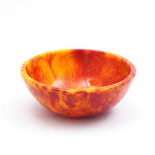 Tazón de Resina Hecho a Mano para Servir Postres, Tazón Premium para Snacks, Tazón para Helado, Tazón para Frutas, Tazón para Ensaladas, Vajilla Decorativa Moderna para la Mesa de Cocina - Product Image 4