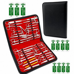 Juego de Suturas Manuales de Acero Inoxidable de Primera Calidad para Cirugía Menor - Reutilizable Todo en Uno, Instrumentos Quirúrgicos Certificados CE ISO 13485 - Product Image 1