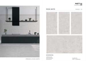 Azulejos de porcelana de diseño de lujo con superficie mate de 60x120cm, 600x1200mm, tamaño 24x48 para decoración moderna de paredes y suelos interiores. - Product Image 2