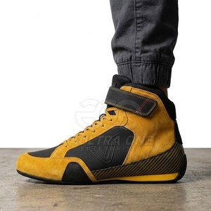 Calzado de Carreras Automovilísticas de Calidad Duradera, Diseñado para Carreras de Alta Velocidad, Estructura Ligera, Suela Resistente, Ignífugo, Personalizable - Product Image 4