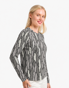 Camiseta de Manga Larga con Camuflaje para Mujer, al por Mayor, Premium, Informal, Diseño Personalizado, Ropa de Marca Privada - Product Image 4