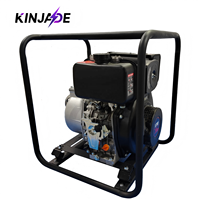 Pompe à eau diesel haute pression K300DFP-H de 3 pouces pour lutte contre les incendies, 80 m, démarrage électrique, irrigation d'urgence, système de pompage OEM en gros en promotion