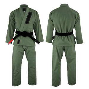 Martial <b>Arts</b> Wear Pearl weave Embroidered Logo 100% Cotton BJJ-GI Uniform Breathable & Comfortable BJJ <b>Set</b> Customized OEM ODM - Product Image 1