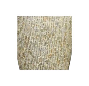 Jarrón Decorativo de Estilo Costero con Madreperla Dorada de Vietnam - Product Image 4