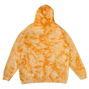 Sudadera con Capucha Unisex Glory en Tonos Naranja, Estilo Tie Dye, con Bolsillo, Ideal para Moda Urbana Informal - Product Image 6