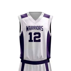 Uniforme de Baloncesto Transpirable de Secado Rápido, Tallas Grandes, Diseño de Logotipo Personalizado, Entrenamiento Deportivo, 100% Poliéster - Product Image 4