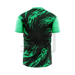 Maillot de football personnalisé 100 % coton durable imprimé pour clubs, écoles, événements sportifs, ligues - Product Image 6