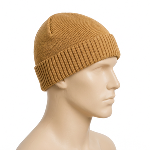 Bonnet de pêcheur personnalisé avec revers sur mesure, vente en gros et bonnet tricoté unisexe personnalisé pour collections de boutiques - Product Image 3