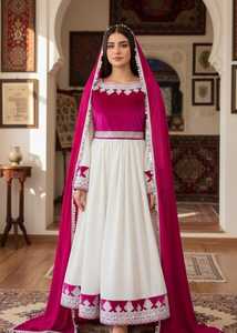 Wholesale Handmade Kuchi Afghan Dress for Sale Best Quality Velvet Fabric Afghan Kuchi Embroidery Patch Work Design Women's <b>Sets</b> - Product Image 3