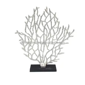 Personalizzabile di alta qualità da tavolo scultura astratta albero della vita statua argento Wiccan celtico scultura pagana ornamento di corallo