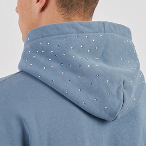 Meilleurs sweats à capuche pour hommes en coton 100% avec strass, fabrication de qualité supérieure, confortables à porter. - Product Image 4