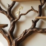 ชั้นวางหนังสือติดผนังรูปทรงประติมากรรมทันสมัยแบบประหยัดพลังงาน รุ่น Branching Elegance the Arboris ดีไซน์แขวน 5 ชั้น เหมาะสำหรับใช้ในโรงแรมและโรงเรียน - Product Image 5