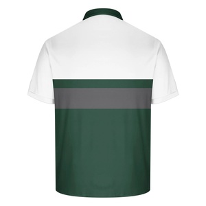 T-shirt décontracté d'été à manches courtes et col boutonné pour homme, en polyester/coton respirant, fabriqué au Bangladesh. - Product Image 4