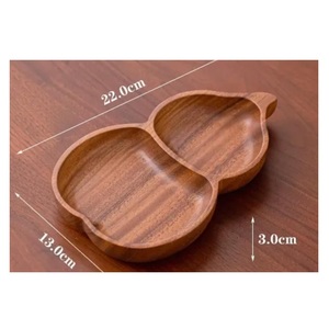 Elegante Bandeja Dividida de Madera Moderna y Ecológica, Compra al por Mayor, Plato para Aperitivos y Condimentos para Hoteles y Eventos - Product Image 5