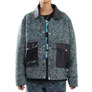 Chaqueta de invierno para hombre de alta calidad hecha en Pakistán, estilo informal, cuello levantado, cremallera, ajuste de gran tamaño, a prueba de viento, transpirable, ecológico - Product Image 6