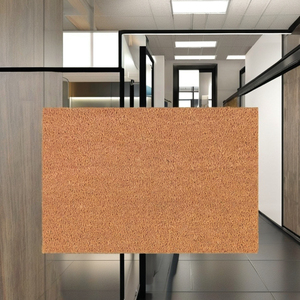 Tapis de sol en fibre de coco marron pour extérieur, tapis de porte en coco, tapis tuftés unis vierges en gros pour usage intérieur-extérieur - Product Image 2