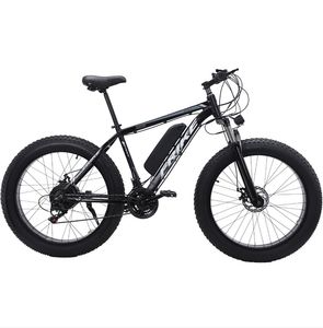 Vélo électrique avec moteur sans balais 250W, cadre en acier, roues de 26 pouces, 21 vitesses, freins à disque, batterie au lithium, léger, pour adultes, montagne - Product Image 3
