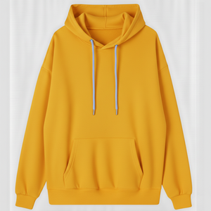 Sudaderas con Capucha de Invierno para Hombre, de Alta Calidad, en Poliéster/Rayón, Corte Holgado, Logotipo Frontal con Impresión Digital, Diseño de Hombros Caídos - Product Image 1