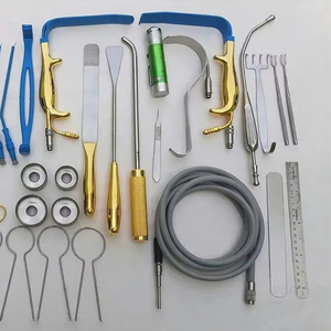 Ensemble complet d'instruments de chirurgie mammaire de haute qualité pour la chirurgie plastique et reconstructive, kit en vente - Product Image 3