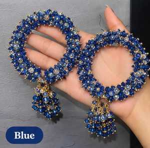 Magnifiques ensembles de Gajra pour femmes, bracelets floraux artificiels, bijoux pour femmes, pour mariages et fêtes, couleurs personnalisées, bracelet tendance - Product Image 5