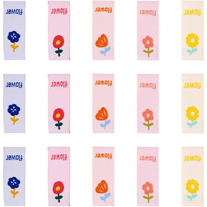 OEM Custom Woven Washable Stitch Clothing Logo Tags Damask Satin Garment Labels High Quality Brand Labels Silk <b>Screen</b>/Digital - Product Image 6