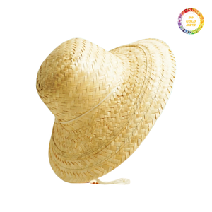 Sombrero de Paja Elegante para Mujer, Ala Ancha, Protección Solar para la Playa, Económico, de Alta Calidad - Product Image 3