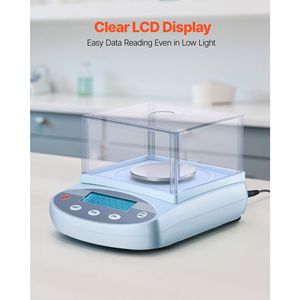 Bilancia Analitica Digitale Elettronica di Alta Precisione 200g, Precisione 0.001g, 13 Unità, Marca Gla - Product Image 3