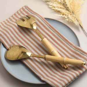 Cuchara de café de bambú con laca natural y mango fino, utensilio de madera recto para agitar, con LOGO personalizado - Product Image 4