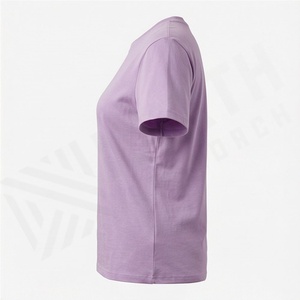 Conjunto de 2 Piezas para Mujer, Color Personalizado, Verano, Cuello Redondo, Corte Regular, Camiseta y Pantalones hasta la Rodilla, Estilo Casual, Tejido Sólido Lavado - Product Image 3