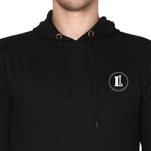 Sudadera con capucha para hombre, estilo hip hop, informal, deportiva, con cremallera y rayas, para gimnasio y uso urbano - Product Image 6