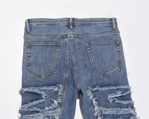 OARH INT INDUSTRY 2026 Exclusivos Jeans Rectos de Cintura Media para Hombre, Lavados, Transpirables, Ecológicos, de Secado Rápido, Corte Regular, 100% - Product Image 4
